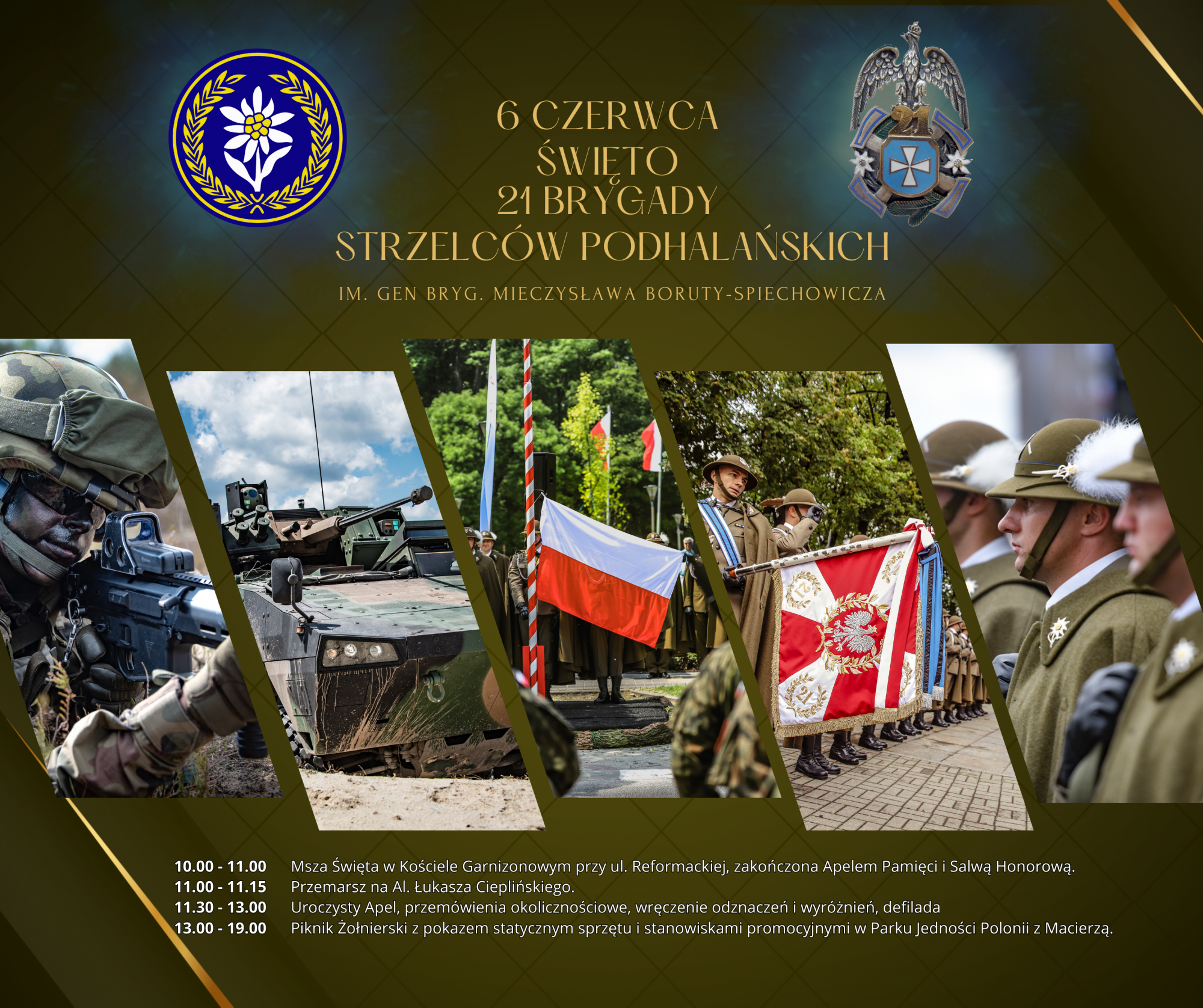 Plakat promujący wyadrzenie